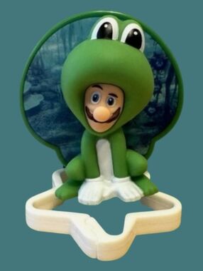 McDonalds 2026 The Super Mario Galaxy Movie Happy Meal Toy #02- Frog Luigi. NIB